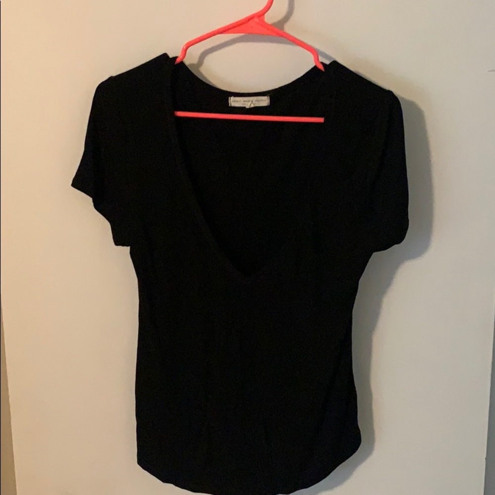 Urban outfitters low vneck tee